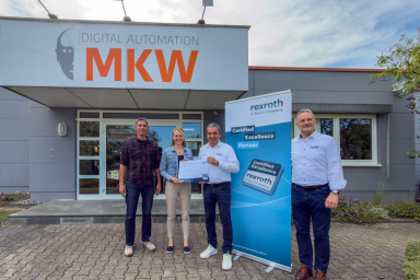 Die MKW wurde erneut als Certified Excellence Partner von Bosch Rexroth im Bereich Automation & Electrification rezertifiziert